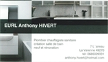 Hivert Anthony plombier, pompe à chaleur, énergies renouvelables, rénovation, salle de bain, chauffage BARBECHAT 44450